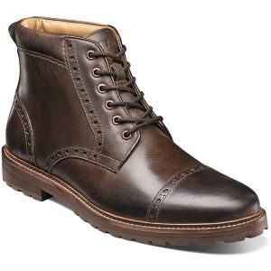Florsheim Estabrook Cap Toe Boot - Brown