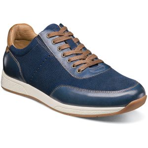 Florsheim Fusion Moc Toe Lace Up Sneaker - Blue