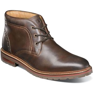 Florsheim Estabrook Plain Toe Chukka Boot - Brown
