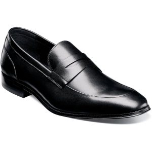 Florsheim Jetson Moc Toe Penny Loafer - Black