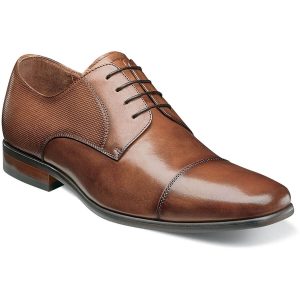 Florsheim Postino Cap Toe Oxford - Cognac