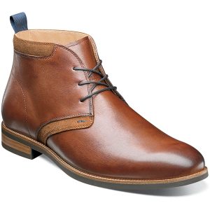 Florsheim Uptown Plain Toe Chukka Boot - Cognac